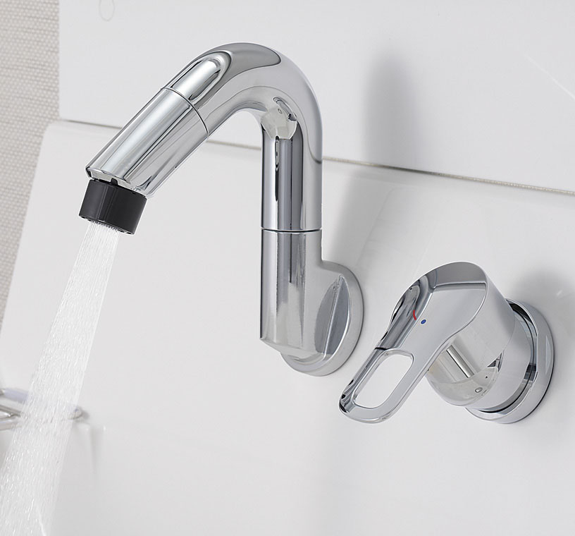 「ピアラ」水栓金具_即湯シングルレバーシャワー